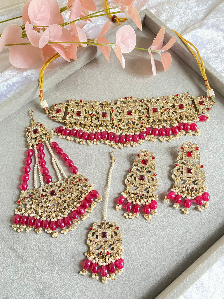 Pakistani bridal necklace set