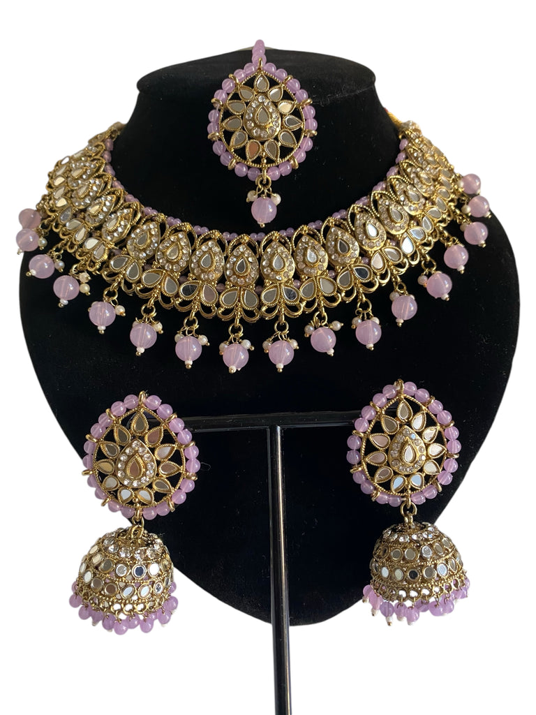 Asian lilac jewellery 