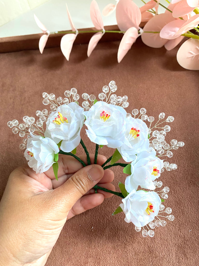 artificial flower pins