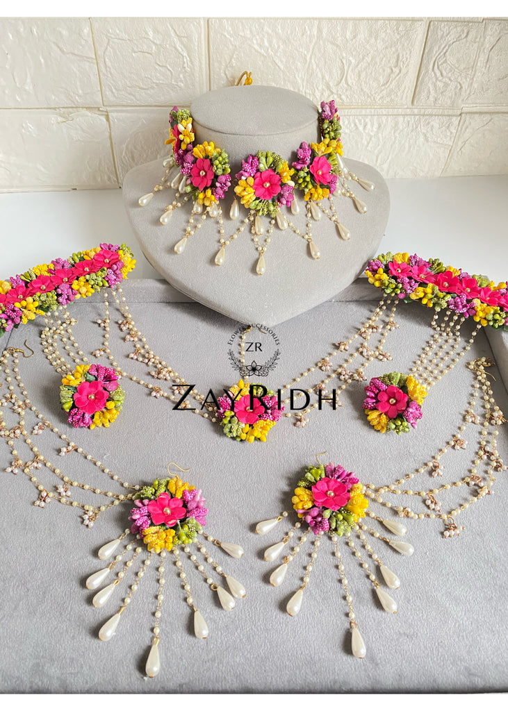 Indian flower jewellery 