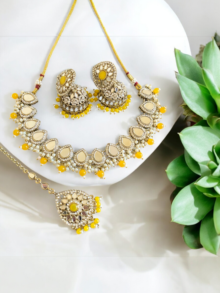 Yellow Indian Jewellery 