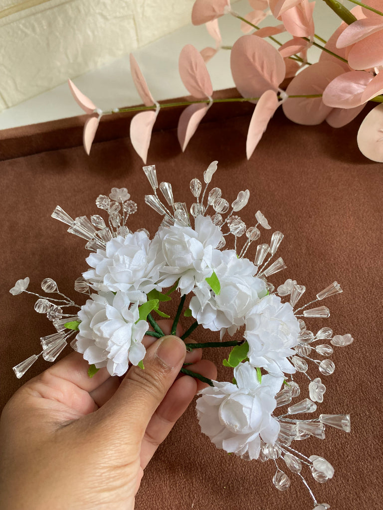 flower hair pins