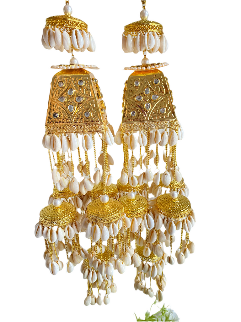 Gold Asian Bridal Flower Kalira 