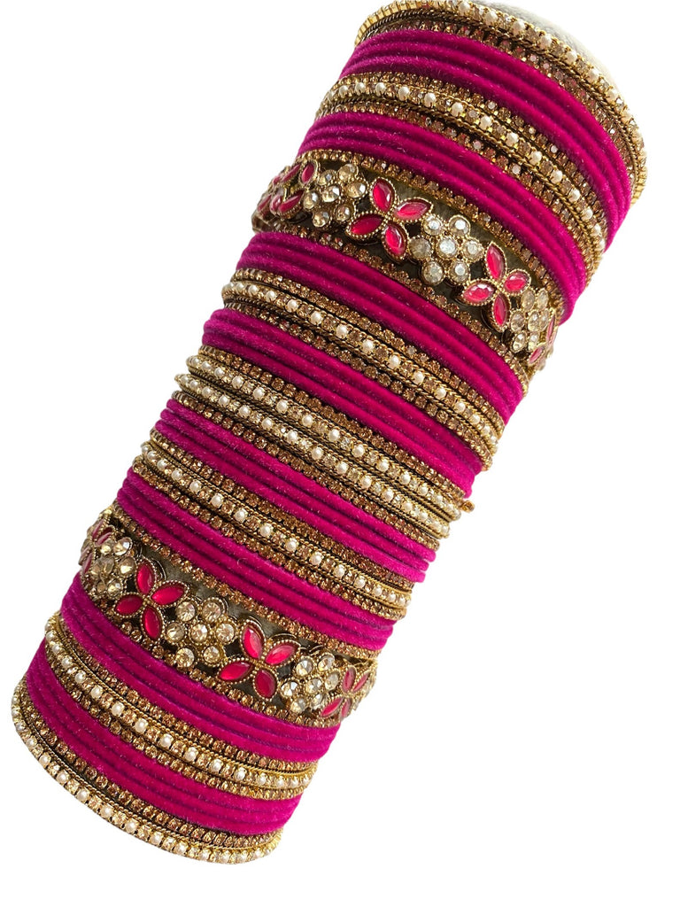 Asian Pink Bangles set 