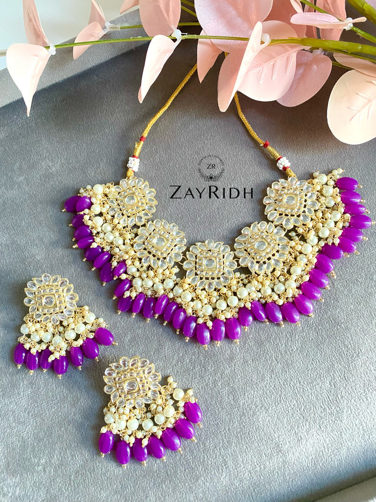 Indian artificial jewellery set