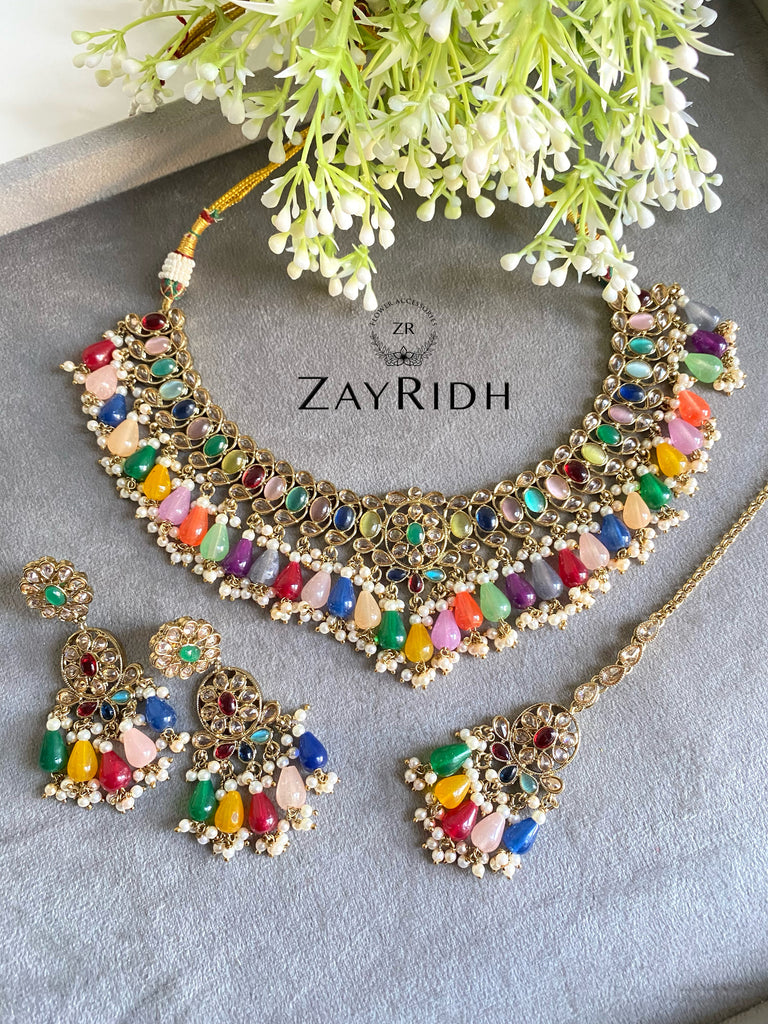 Indian formal jewellery set