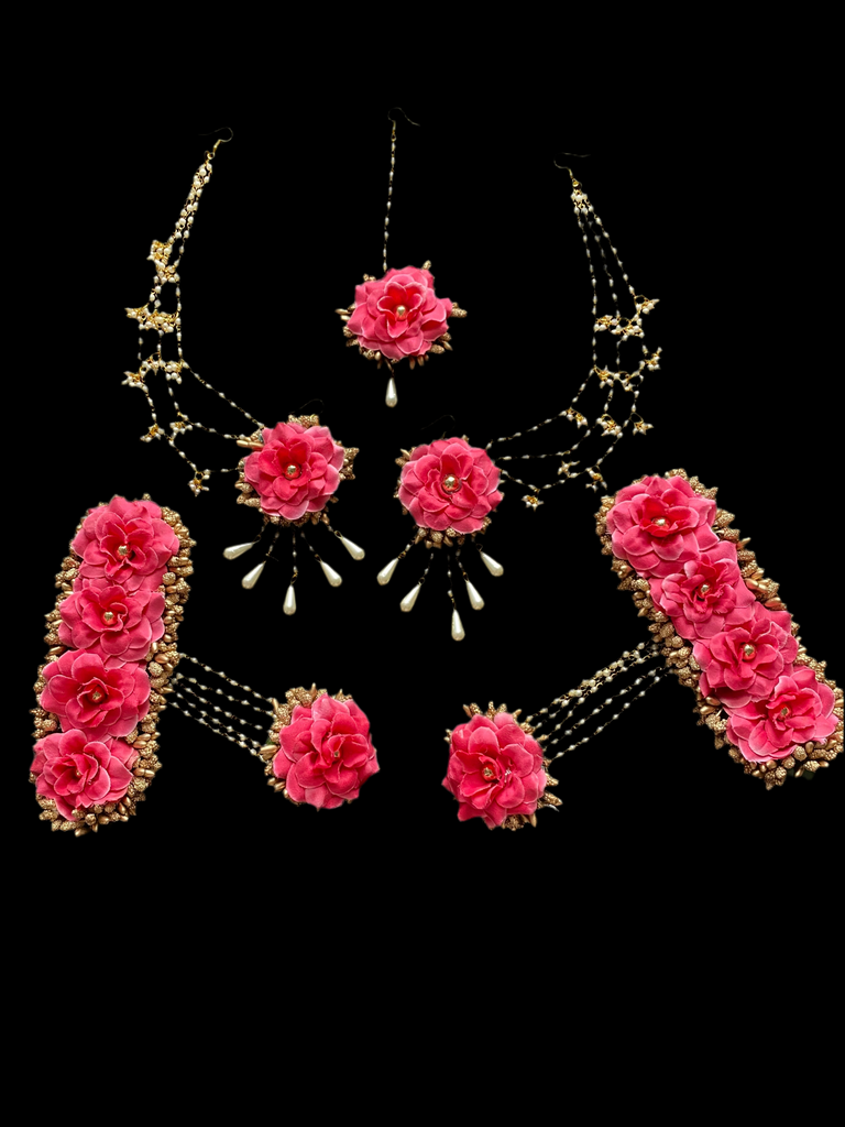 Indian flower jewellery 