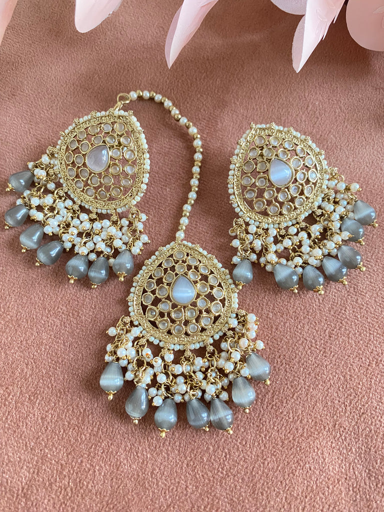 Asian Tikka earrings set 