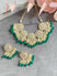 green necklace set