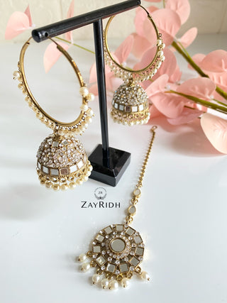 tikka and earring set