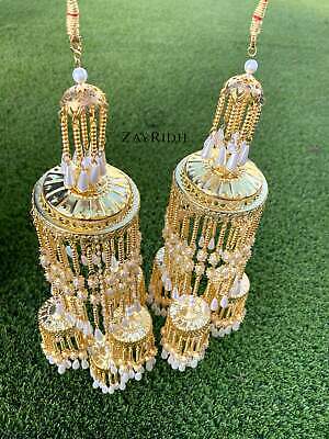 Gold kaleere kalera Asian Indian Pakistani Desi Brides Bollywood Jewel