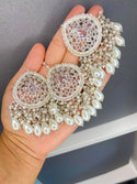 pearl Earrings Set