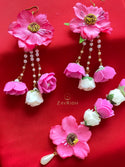  Pink Earring Set