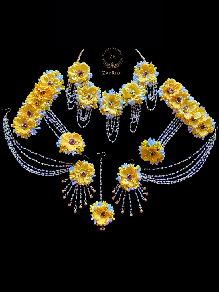  Yellow Necklace Set