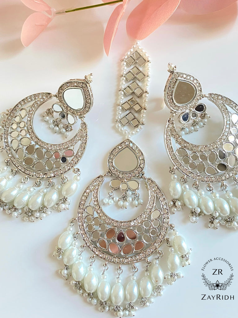 Silver Earrings Set