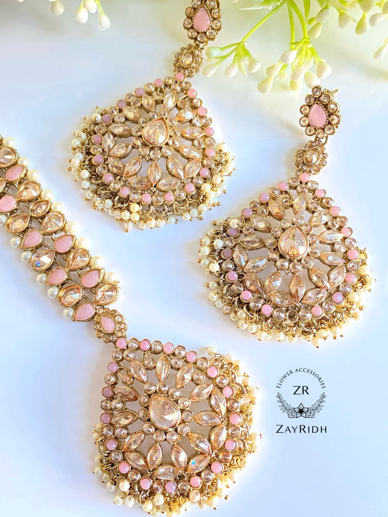  Baby Pink Earrings set