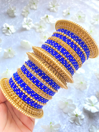 Zoya Blue Bangle Set