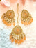 Simran Peach Earring Set