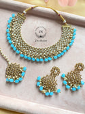 Ayna Blue Necklace Set
