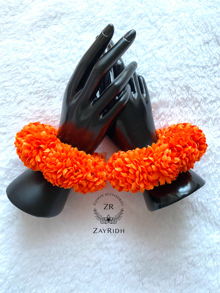  Orange Flower Bracelets