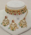 asian jewellery set for traditional Indian wedding