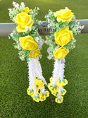 Yellow Flower Bridal Kaleera