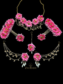 Raisa Pink Necklace Set