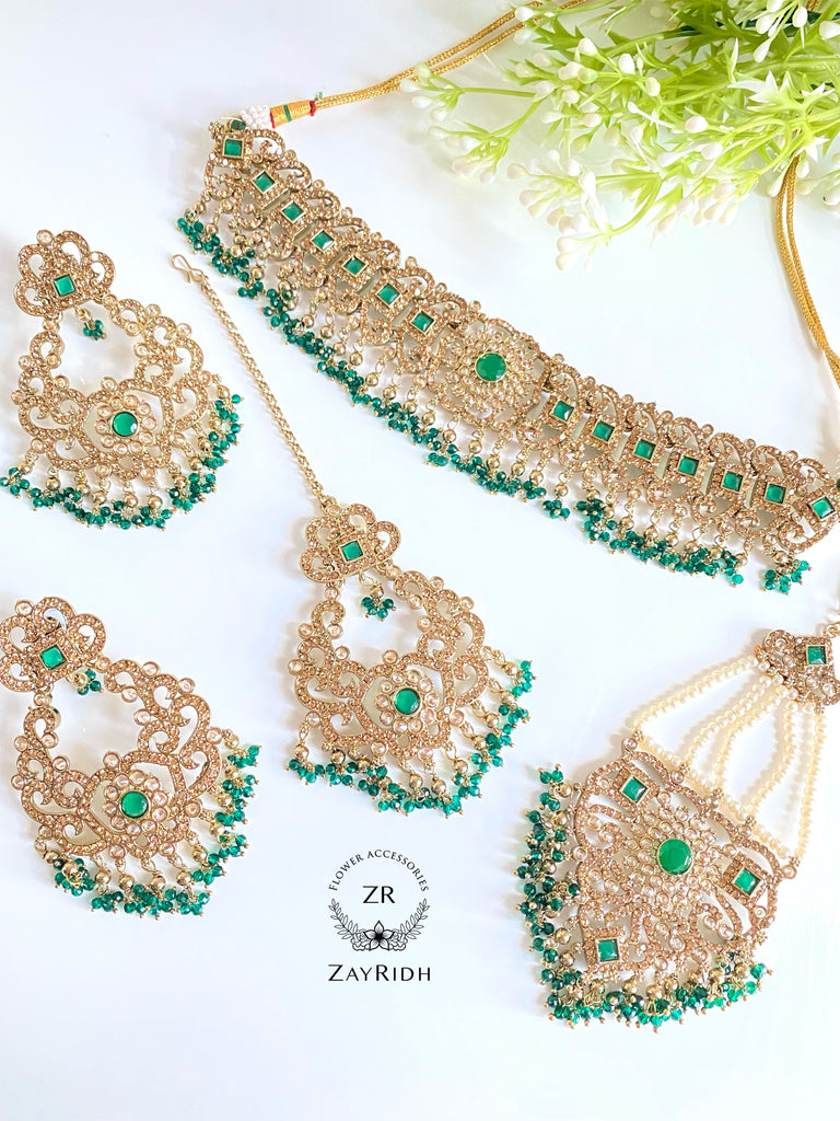  Green Pakistani Bridal Set