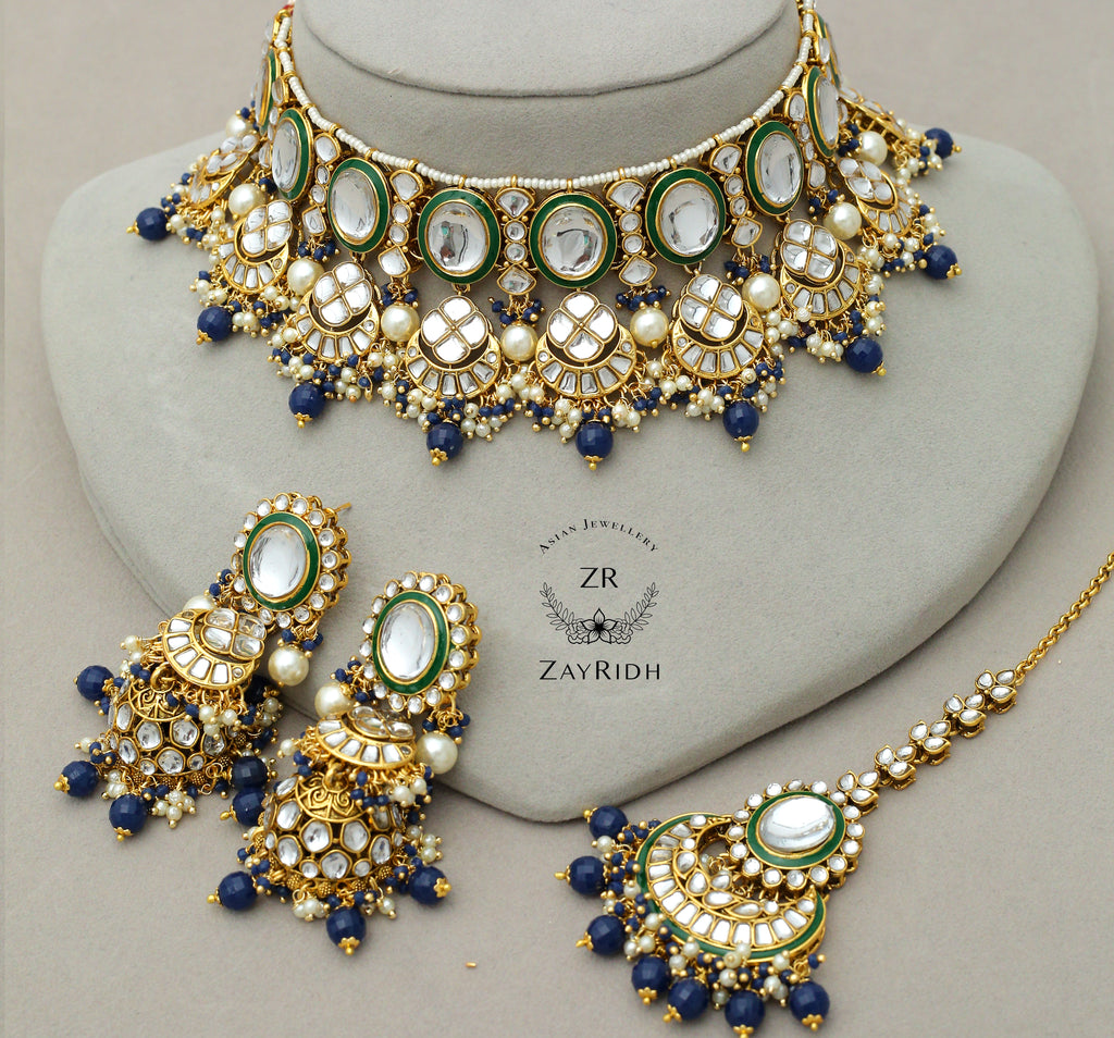 choker necklace jewellery set