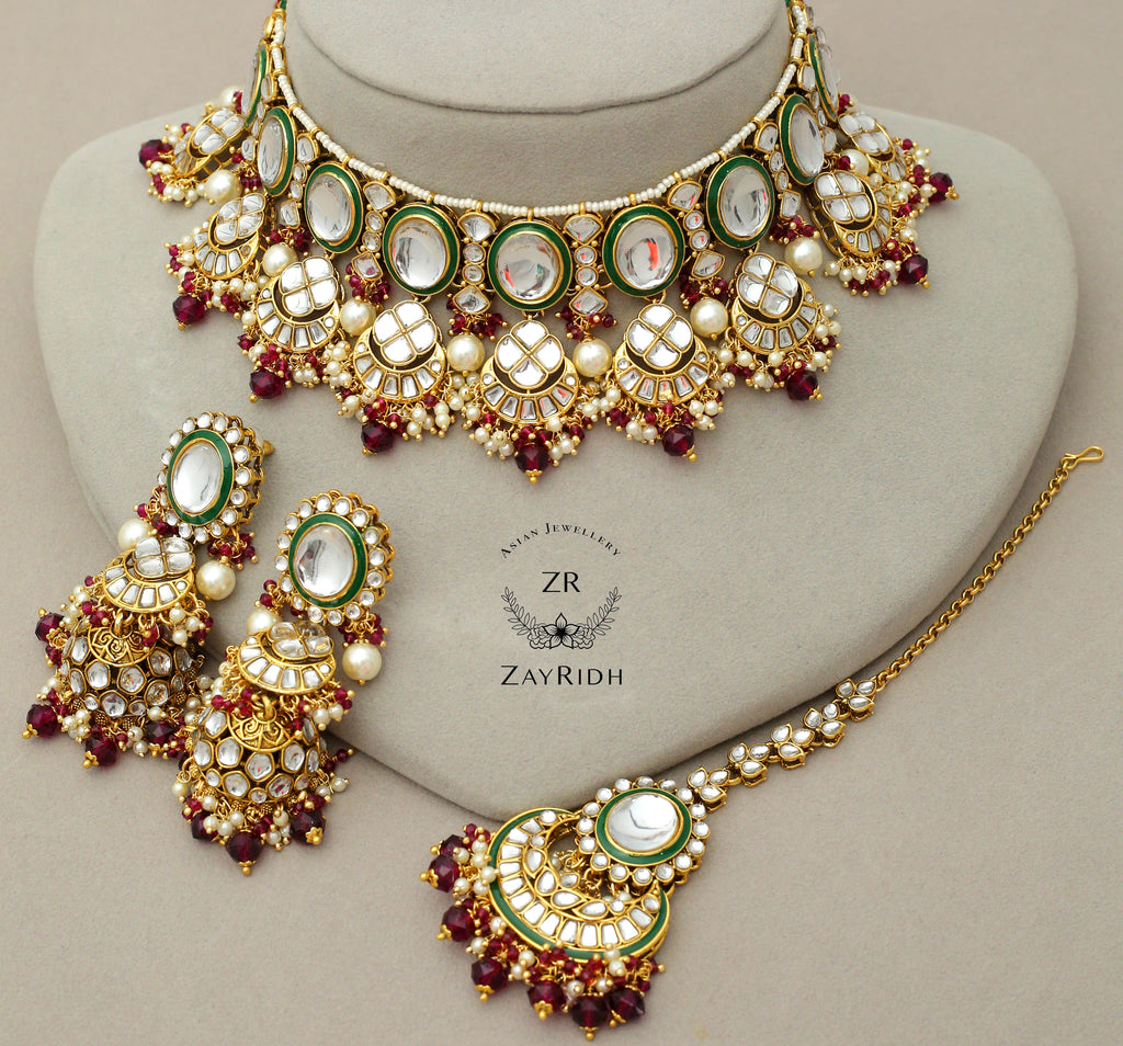 Indian artificial choker set