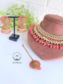 Haya Pink Necklace Set