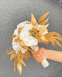  White Bridal Flower Bouquet