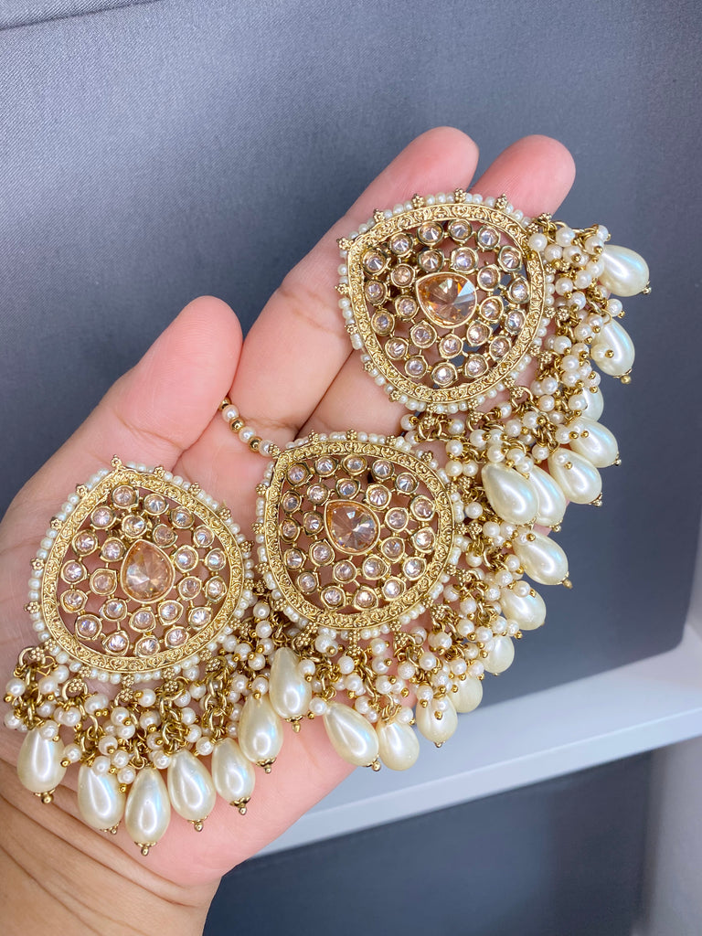  Ivory Earring Set