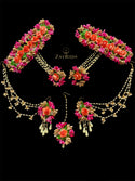 Multi Colour Earrings Bracelets & Tikka