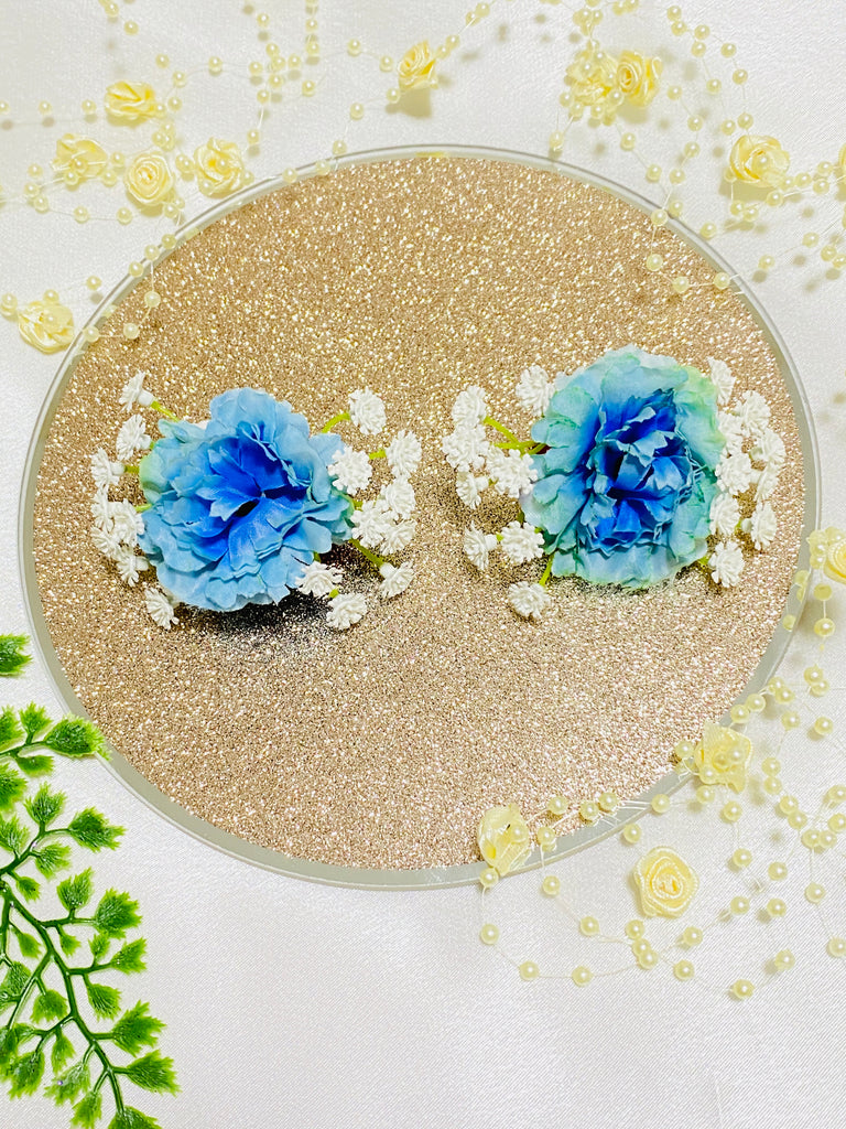 Blue Flower Hair accessories