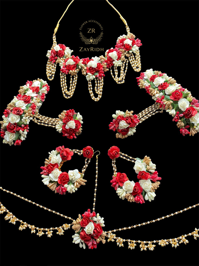 Artificial flower jewellery 