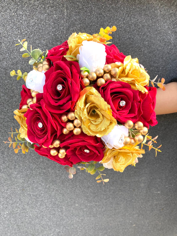 Kiara Red Bridal Bouquet