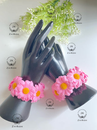 artificial flower jewellery 