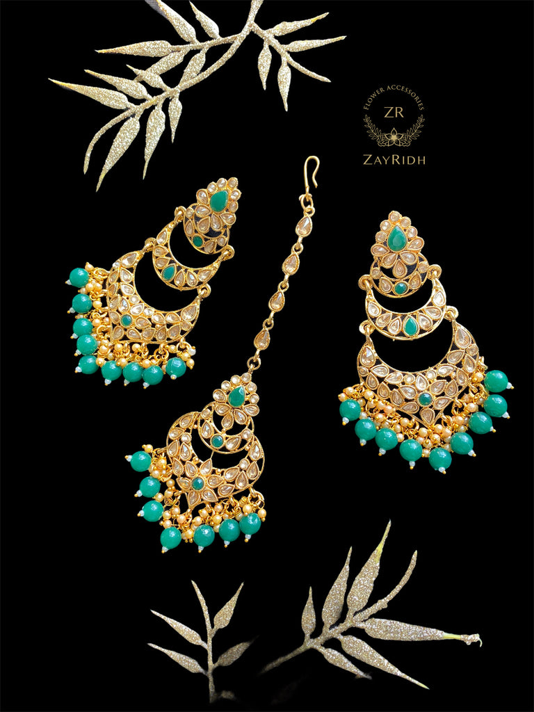 Emerald Green Earring Set D10