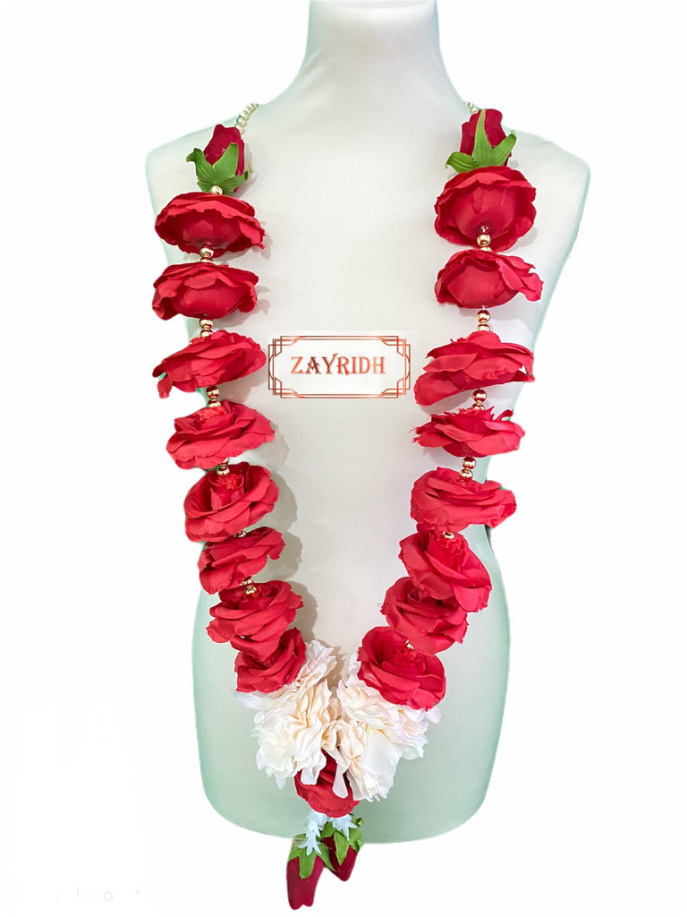 Artificial Flower Garland Red