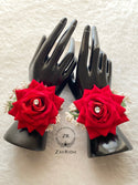 Red Rose Flower Bracelets