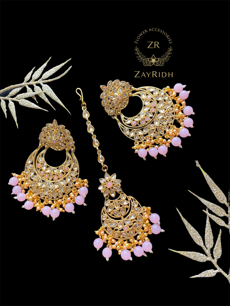 Light Pink Earrings Set 