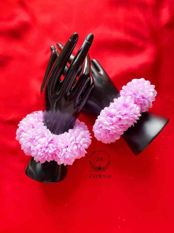 Purple Flower Bracelets