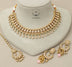 cream necklace set