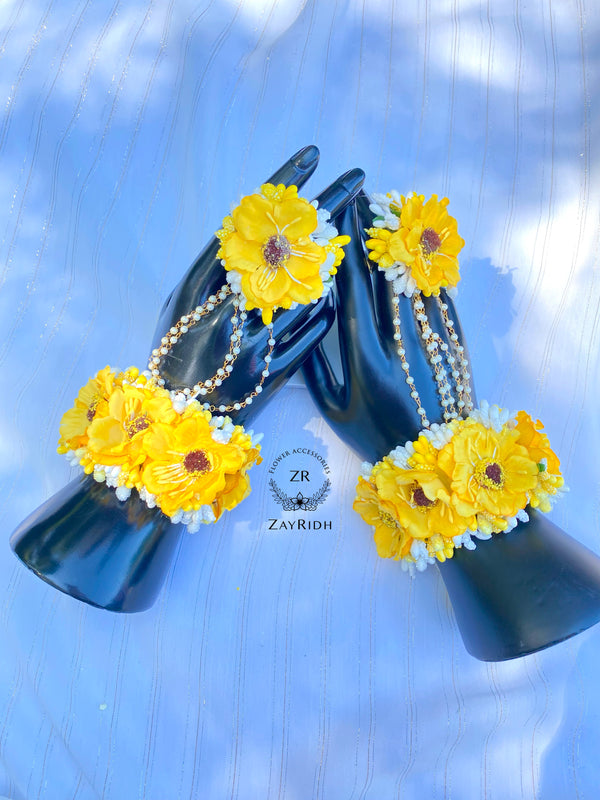  Yellow Flower Bracelets