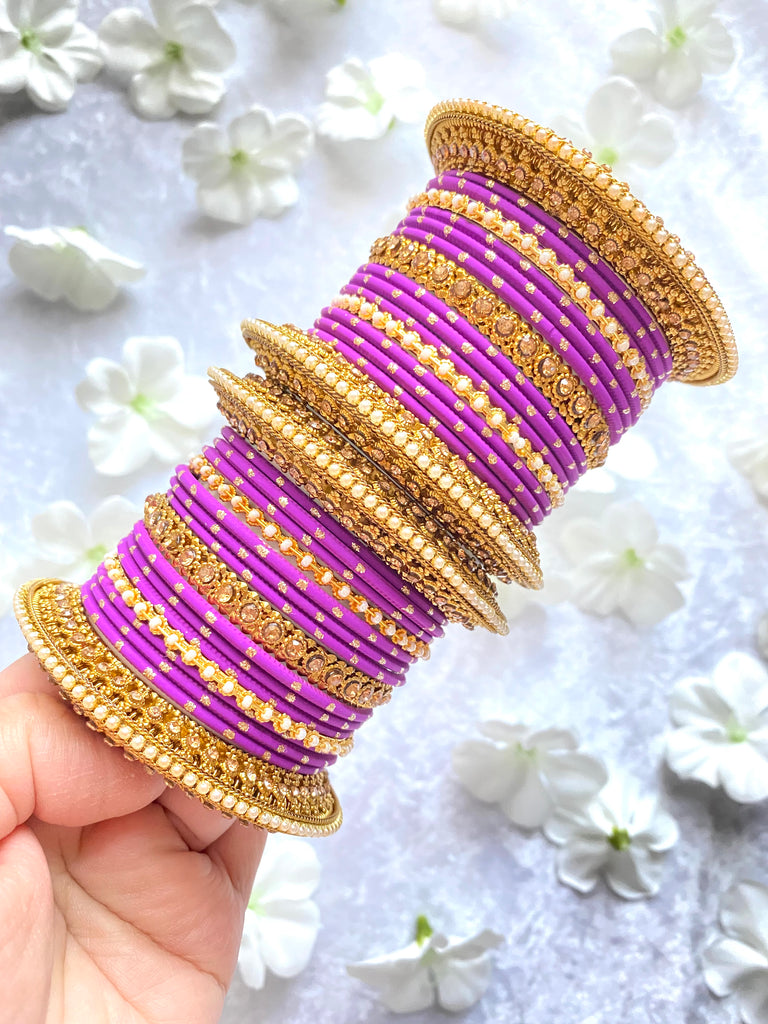 Pakistani bridal bangles set