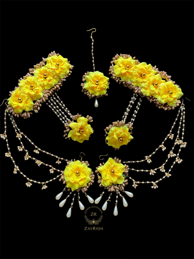 Yellow Earring Set