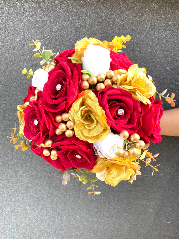 Kiara Red Bridal Bouquet