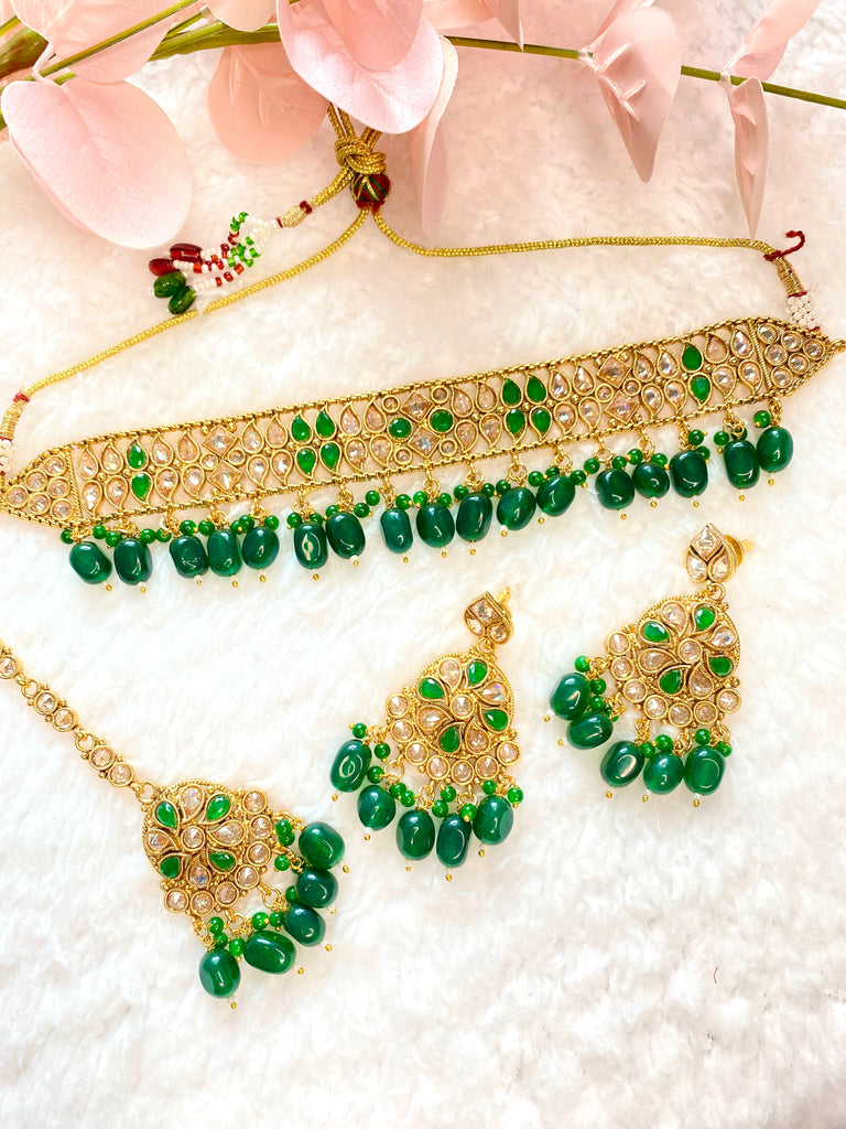 Online kundan 2025 necklace set