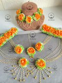 flower jewellery set